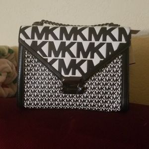 Michael Kors Whitney Monogram Leather Purse